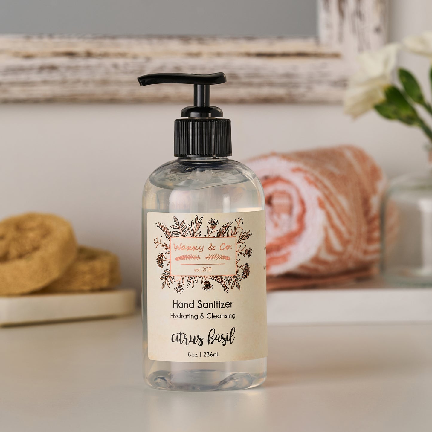 CITRUS BASIL HAND SANITIZER