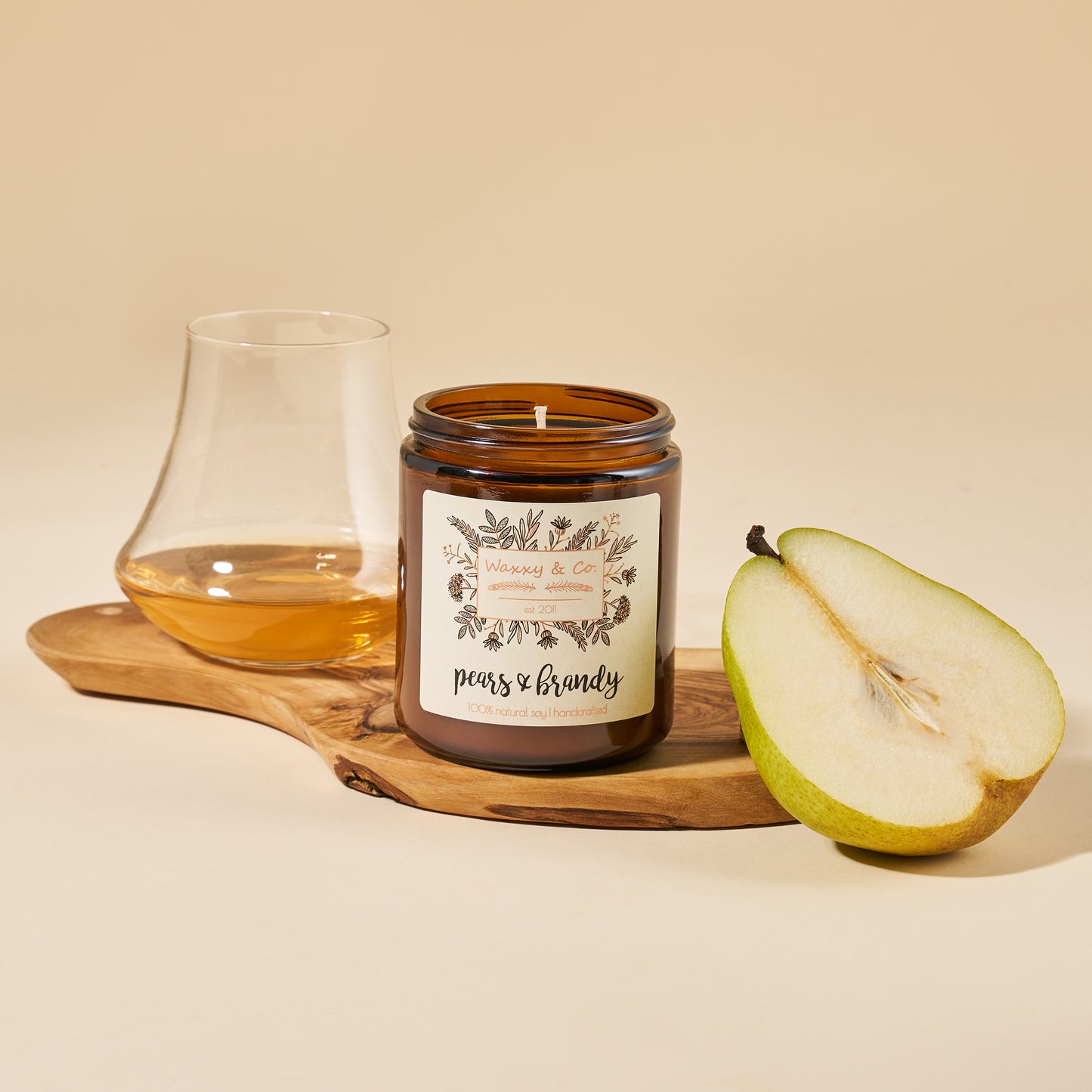 PEARS & BRANDY