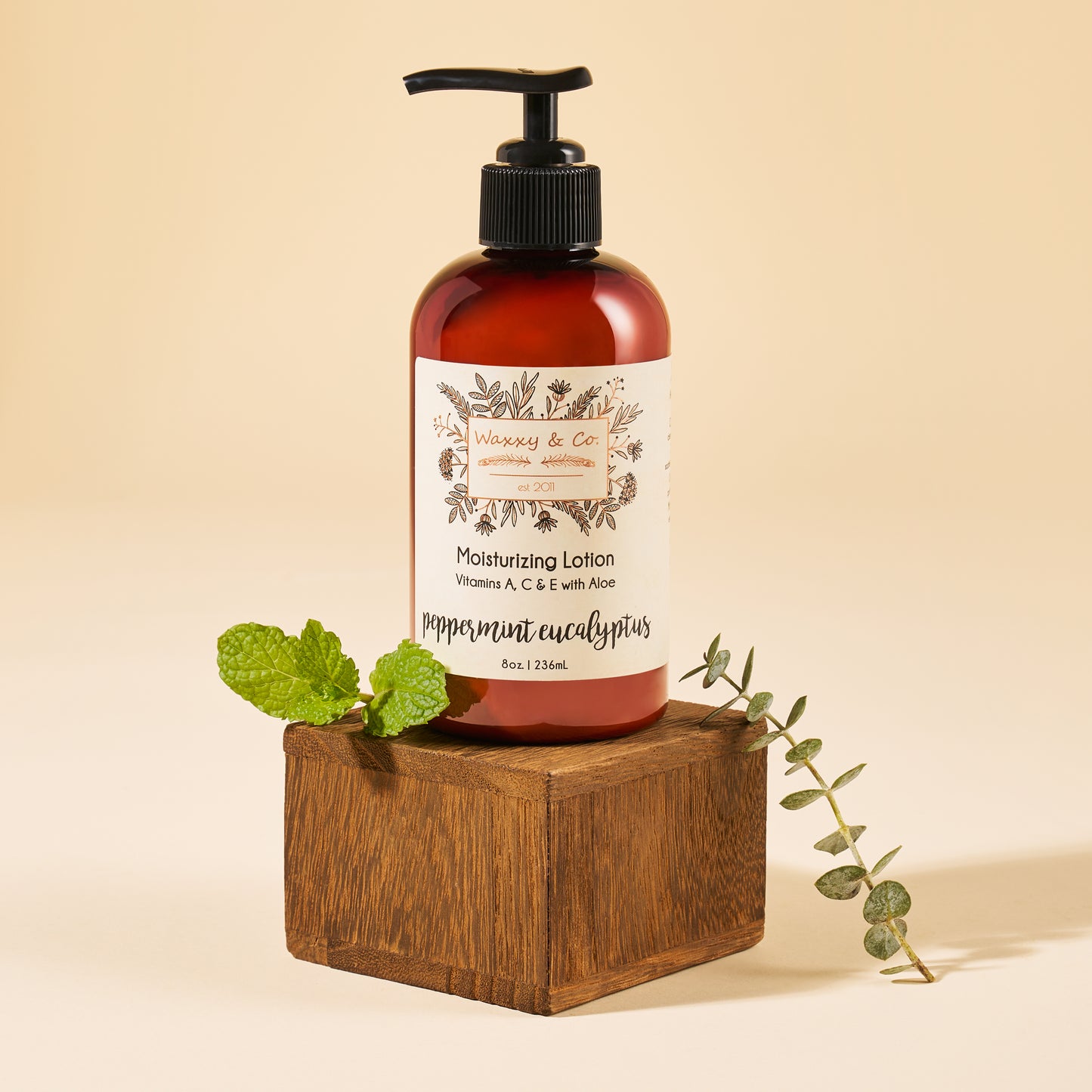 PEPPERMINT EUCALYPTUS MOISTURIZING LOTION