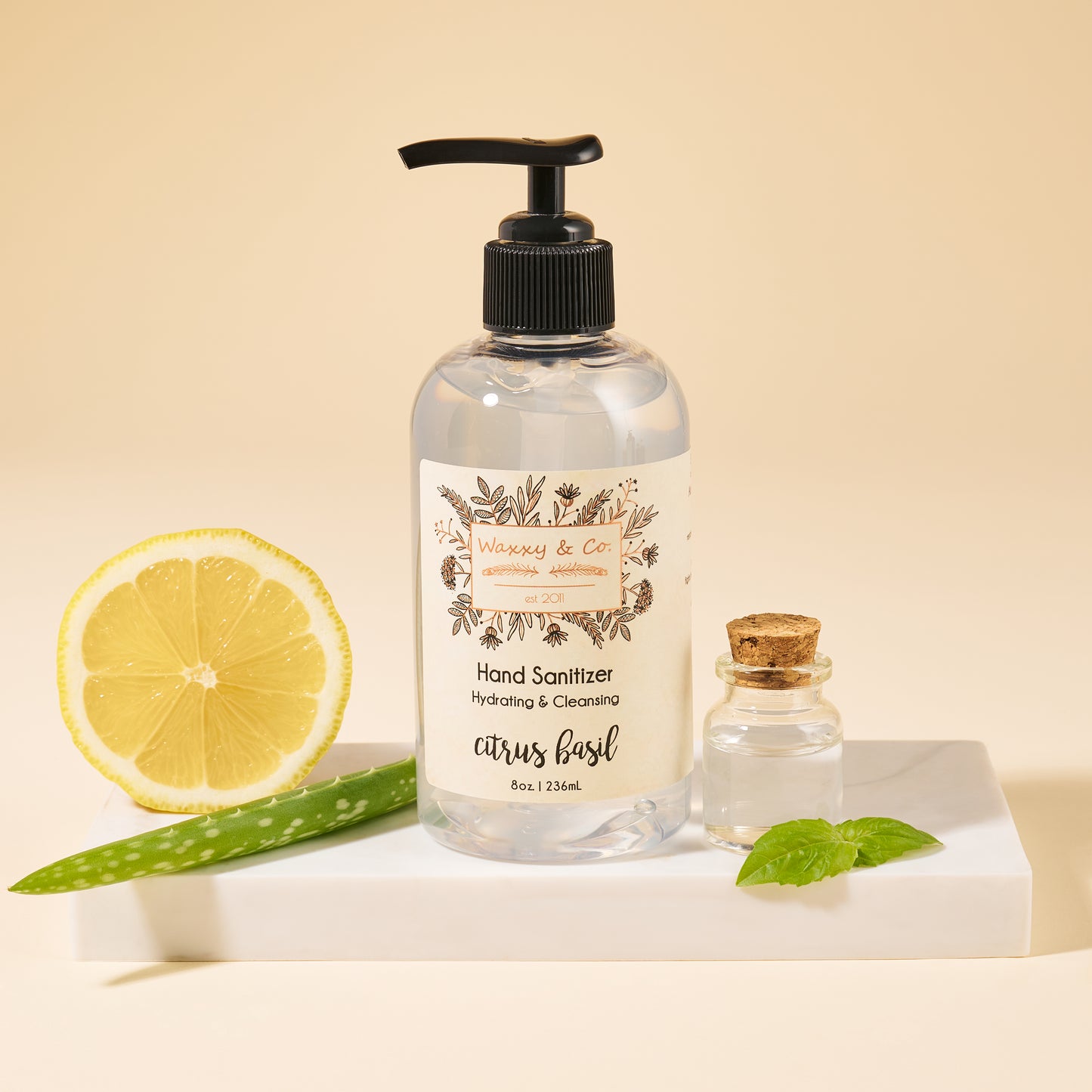 CITRUS BASIL HAND SANITIZER
