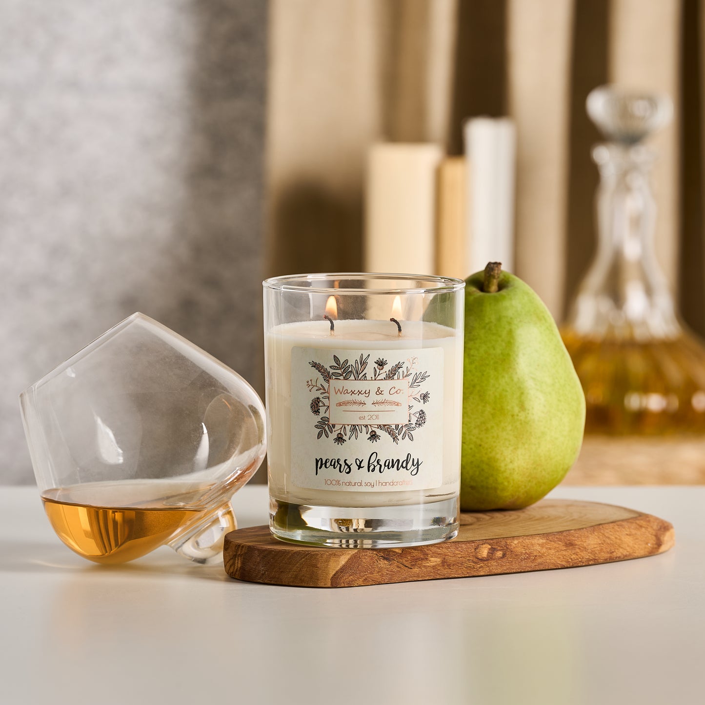 PEARS & BRANDY