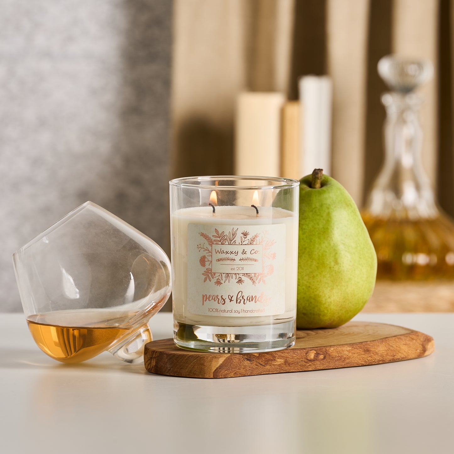 PEARS & BRANDY
