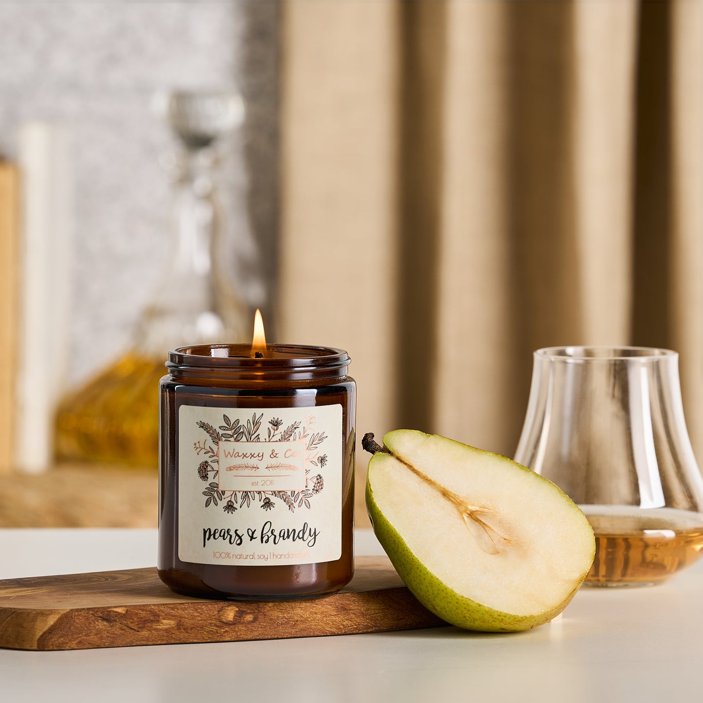 PEARS & BRANDY